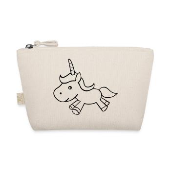 unicorn - Bio-Täschchen - Natur - Vorne