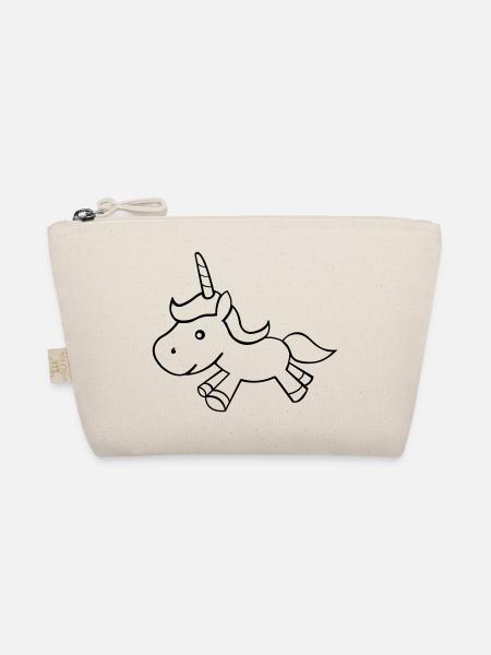 unicorn - Bio-Täschchen - Natur