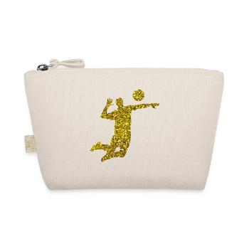 Gold Volleyball - Bio-Täschchen - Natur - Vorne