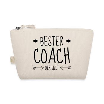 Coach / Coaching / Trainer / Sport - Bio-Täschchen - Natur - Vorne