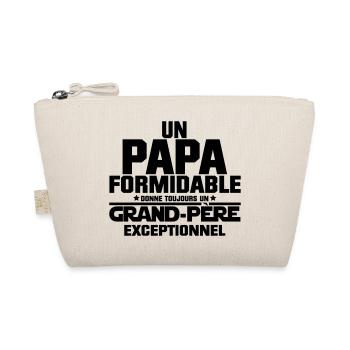 PAPA Formidable Grand-Père Exceptionnel - Trousse biologique - nature - Devant