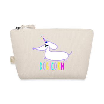 Teckel comme licorne (b) - Trousse biologique - nature - Devant