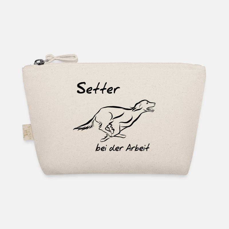 Setter bei der Arbeit Bio-Täschchen