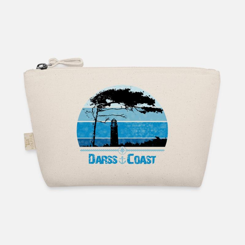 Côte Darss avec coupe-vent et phare - Trousse biologique - nature