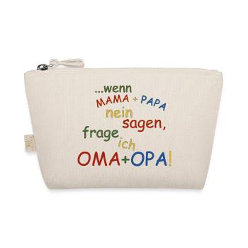 Wenn Mama und Papa nein sagen - Bio-Täschchen - Natur - Vorne