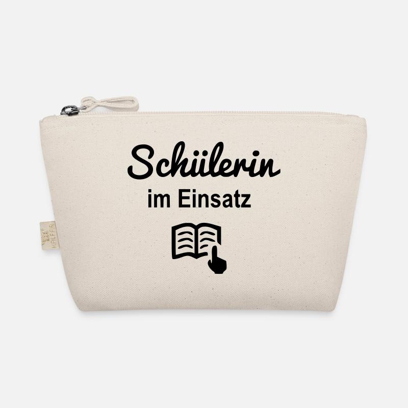 Schülerin im Einsatz - Bio-Täschchen - Natur