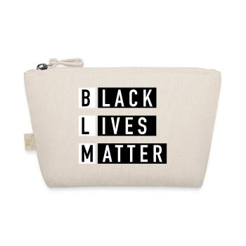 BLACK LIVES MATTER - Bio-Täschchen - Natur - Vorne