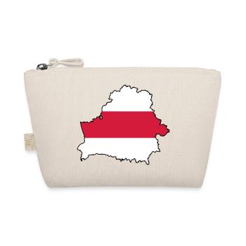 Silhouette of Belarus - Organic Pouch - nature - Front