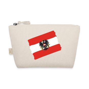 Österreich Fahne - Bio-Täschchen - Natur - Vorne