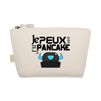 Je ne peux pas j'ai pancake pekka jeux geek cadeau - Trousse biologique - nature - Devant