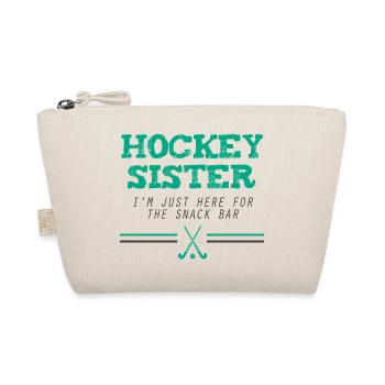 Hockey Sister Field Hockey Cadeau Jeu de hockey sur gazon - Trousse biologique - nature - Devant
