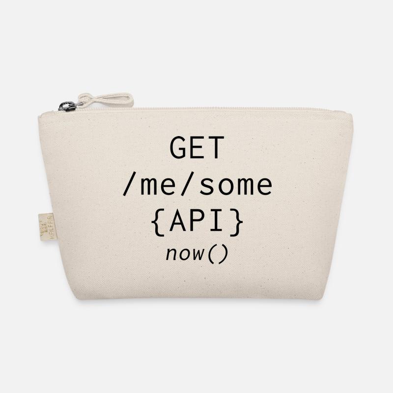 Api programming informatic gift saying Organic Pouch