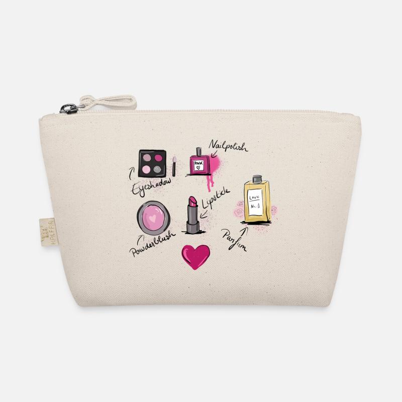 make up artist - beauty - Bio-Täschchen - Natur
