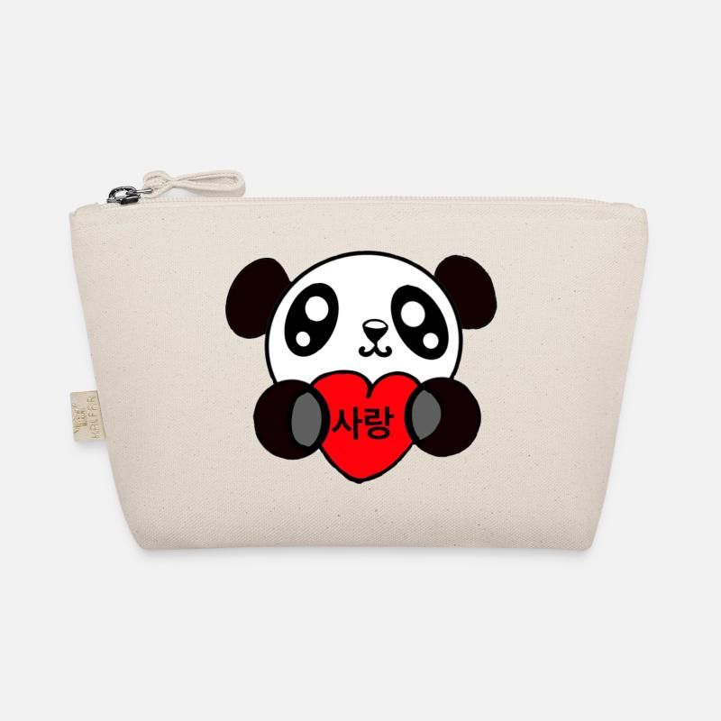 Valentin Panda Bio-Täschchen