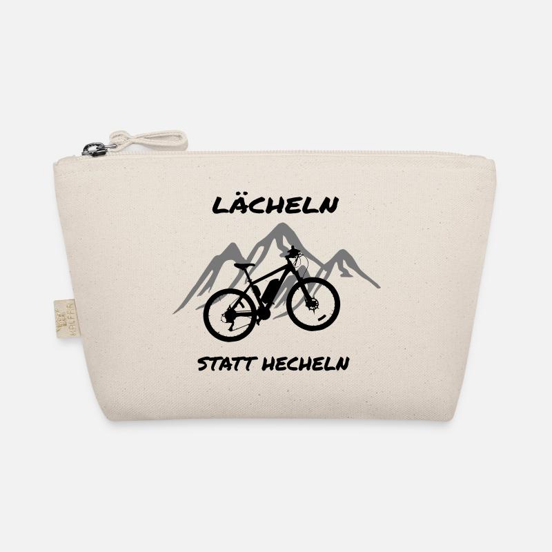 Ebike - Lächeln statt Hecheln Bio-Täschchen