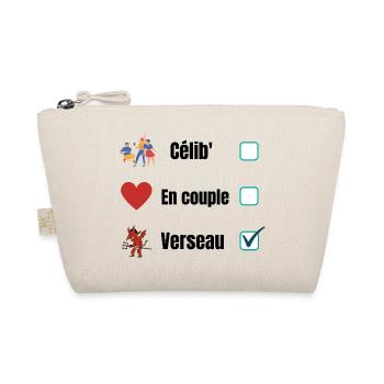 Cadeau astrologie Verseau humour - Trousse biologique - nature - Devant