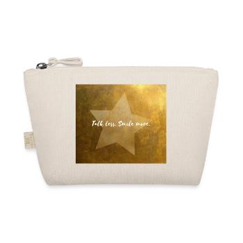 Parlez moins. Sourire En savoir plus - Trousse biologique - nature - Devant