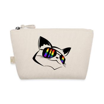 Pride Chat LGBT - Trousse biologique - nature - Devant
