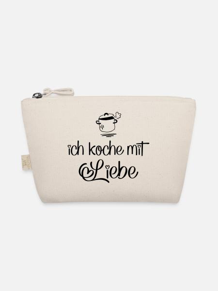Kochen mit Liebe - Bio-Täschchen - Natur