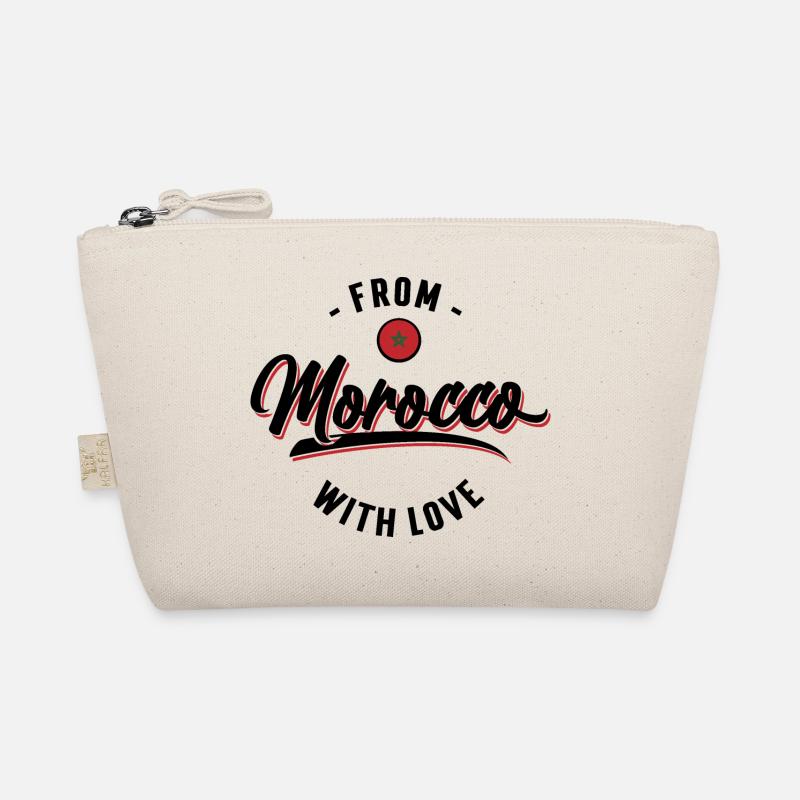 From Morocco with love - Bio-Täschchen - Natur