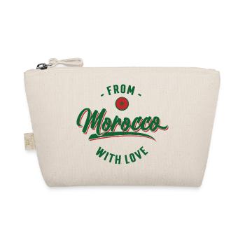 From Morocco with love - Bio-Täschchen - Natur - Vorne