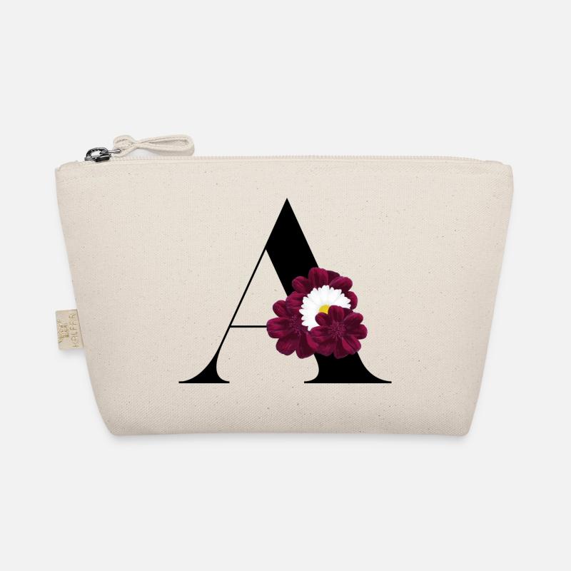 lettre A fleuris Trousse biologique