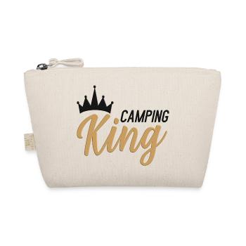 Camping King gold black - Organic Pouch - nature - Front
