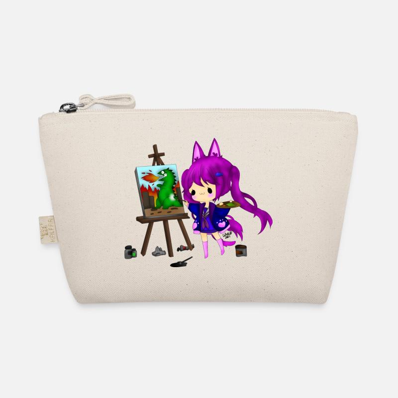 Chibi Künstlerin Bio-Täschchen
