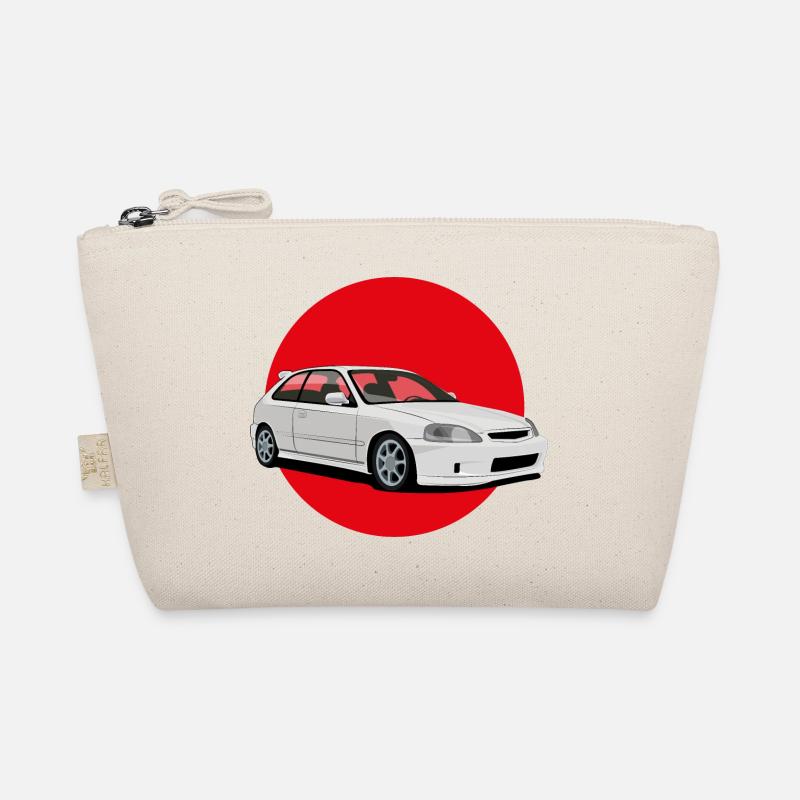 JDM Hatchback - Bio-Täschchen - Natur
