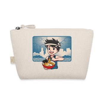 Anime Manga Kawaii Junge Japan Ramen Essen - Bio-Täschchen - Natur - Vorne