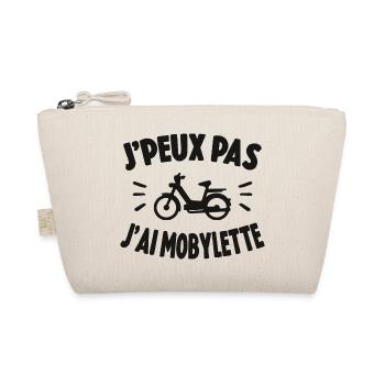 Je Peux Pas J'ai Mobylette Cadeau - Trousse biologique - nature - Devant