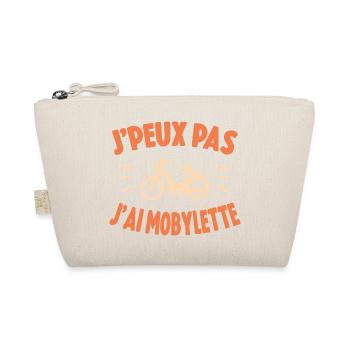 Je Peux Pas J'ai Mobylette Cadeau - Trousse biologique - nature - Devant