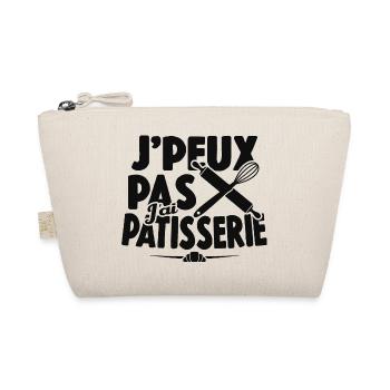 Je Peux Pas J'ai Pâtisserie - Trousse biologique - nature - Devant