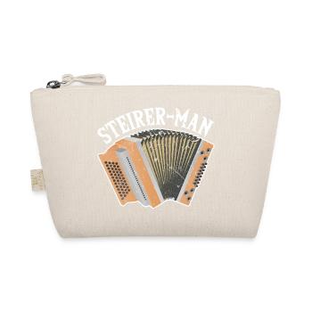 Steirer Man, Steirische Harmonika Quetschn - Bio-Täschchen - Natur - Vorne