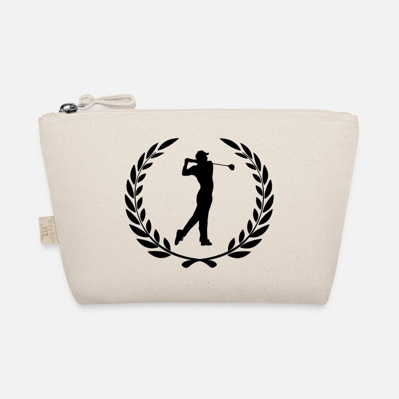 Sportpreis Lorbeerkranz Golf Bio-Täschchen