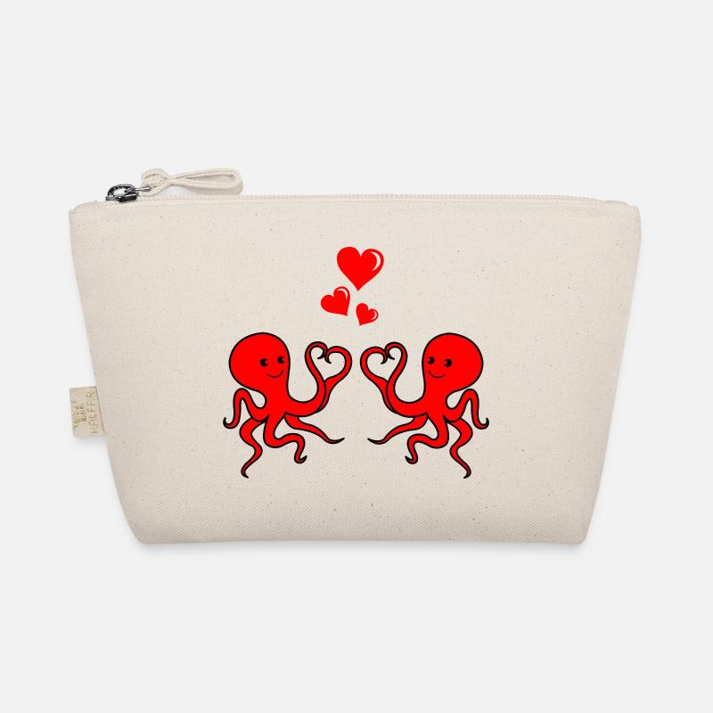 Octopus Love Bio-Täschchen