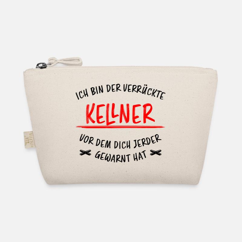 Kellner Lustige Spruch Service Restaurant Geschenk Bio-Täschchen