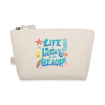 Été, soleil, plage et mer - Trousse biologique - nature - Devant