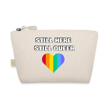 STILL HERE STILL QUEER - Organic Pouch - nature - Front