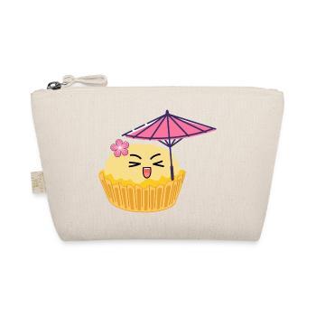 Sweet Kawaii Cupcake Japanese Candy Cartoon - Organic Pouch - nature - Front