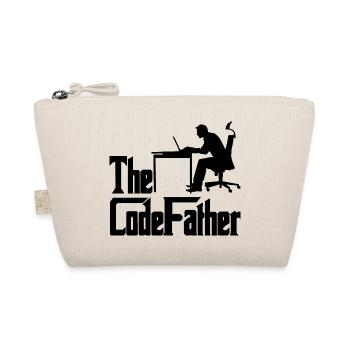 The Codefather Programmer Coder Developer Software - Bio-Täschchen - Natur - Vorne