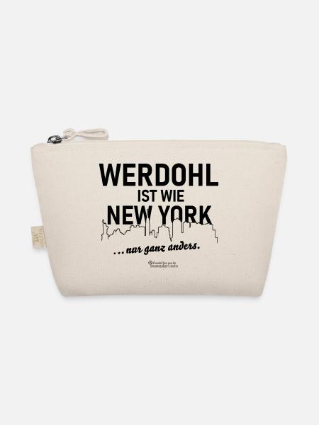 Werdohl ist wie New York - Bio-Täschchen - Natur - Vorne