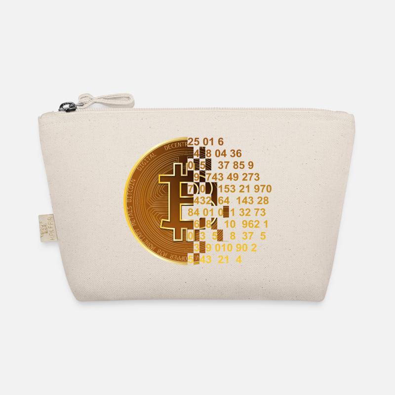 Bitcoin BTC Revolution - Idée cadeau Crypto Trousse biologique