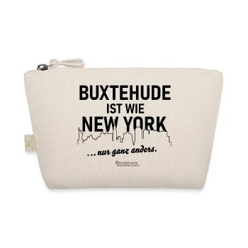 Buxtehude ist wie New York - Bio-Täschchen - Natur - Vorne