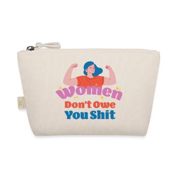 Frauen Gleichberchtigung Design und Feminist - Bio-Täschchen - Natur - Vorne