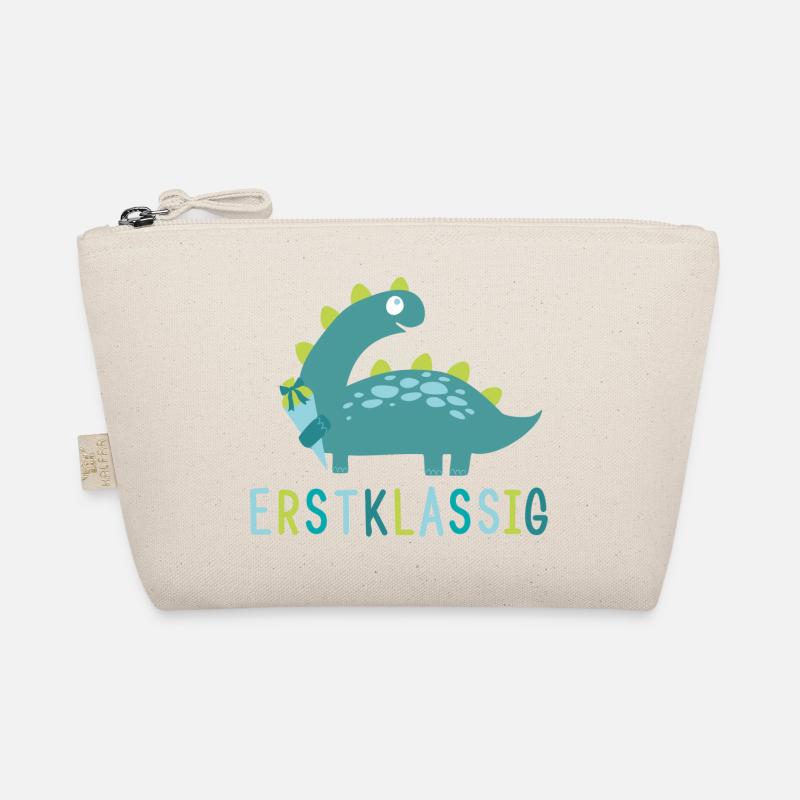 Erstklassig - Schulkind - Dino Bio-Täschchen