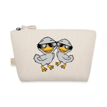 2 Cool Duckling Sunglasses - Organic Pouch - nature - Front