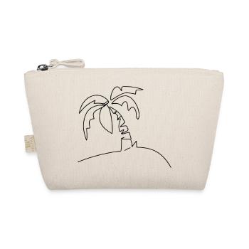 Palm Island Oneline - Organic Pouch - nature - Front