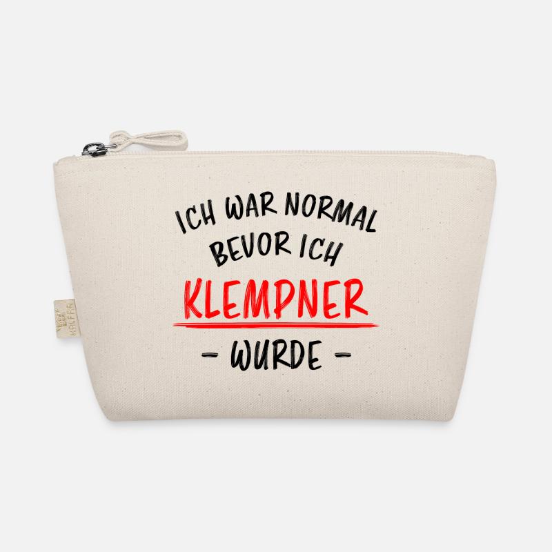 Klempner Beruf Lustiger Spruch Handwerker Geschenk Bio-Täschchen