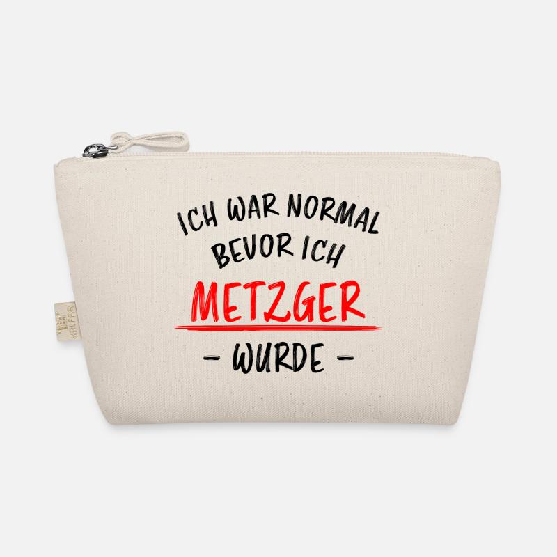 Metzger Beruf Lustiger Spruch Fleischer Geschenk Bio-Täschchen